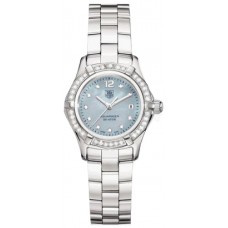 Tag Heuer Aquaracer Blue Pearl & Diamond Dial Women's Watch WAF141J-BA0824 Tag Heuer Aquaracer Blue Pearl & Diamond Dial Women's Watch WAF141J-BA0824